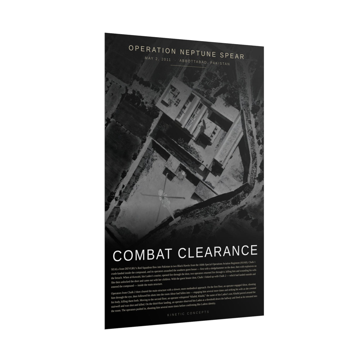 Operation Neptune Spear Poster